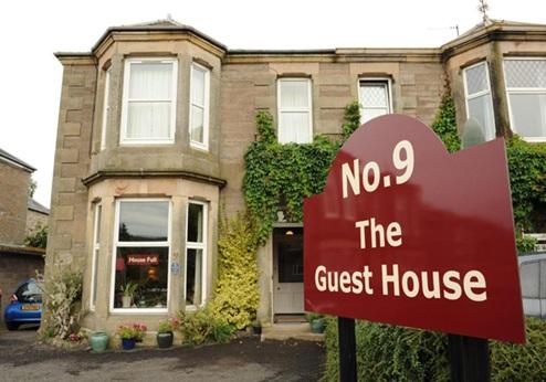 No. 9 Guest House B&B, buitenkant