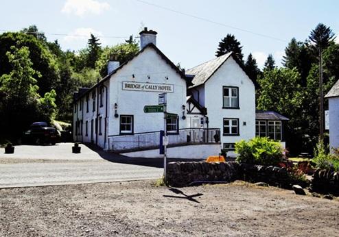Bridge of Cally, buitenkant hotel