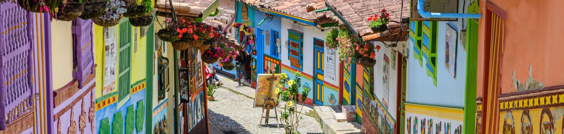 Colombia, koloniale huizen