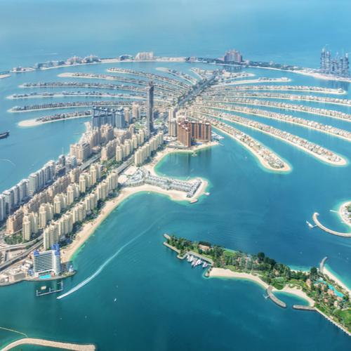 Palm Jumeirah in Dubai